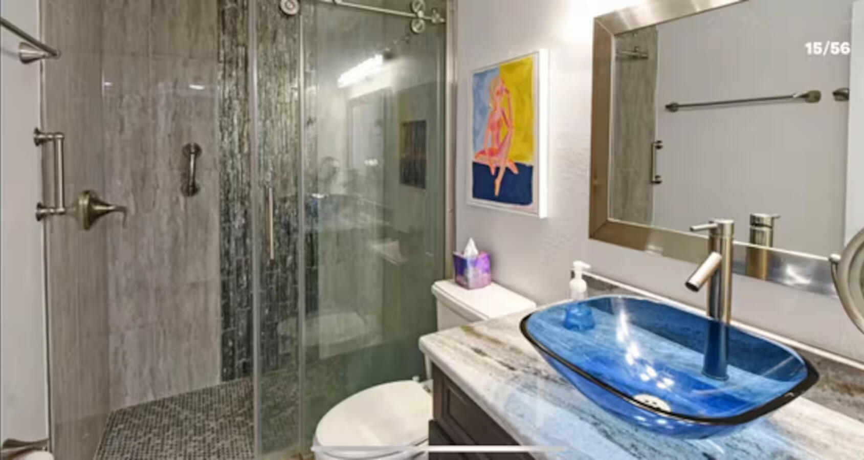 Modern bath for comfort and convenience