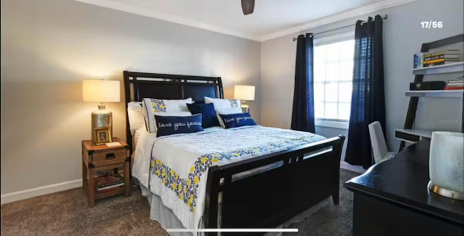 Primary bedroom for calming rest